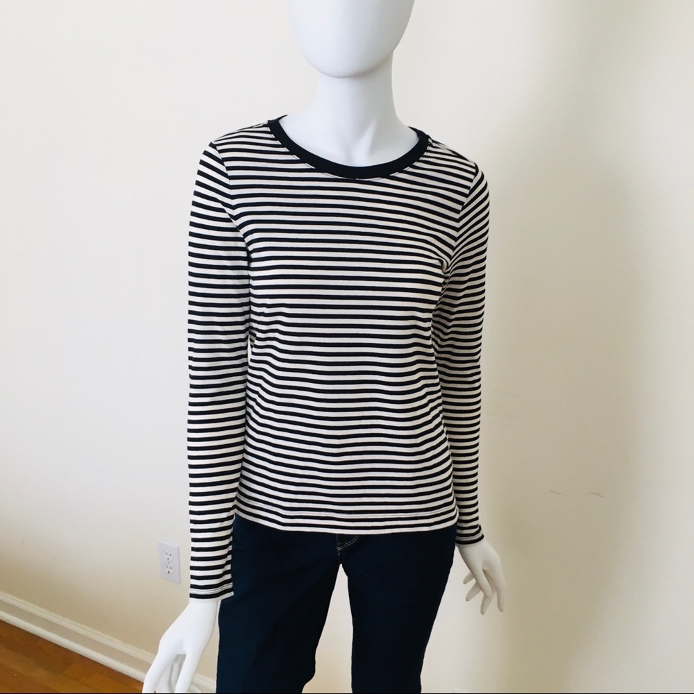 LOFT Long Sleeved striped top, New w/ Tag!